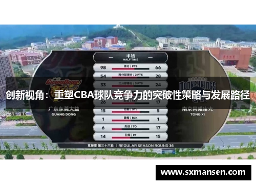 创新视角：重塑CBA球队竞争力的突破性策略与发展路径