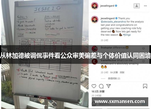 从林加德被调侃事件看公众审美偏差与个体价值认同困境